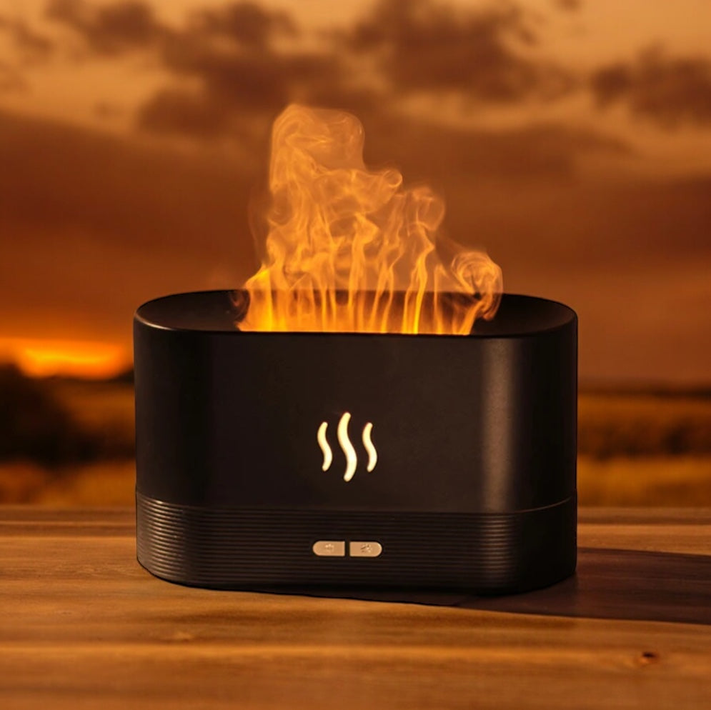 Fire mist humidifier